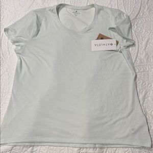 Athleta Mint Green Short Sleeve Power Up Easy Tee